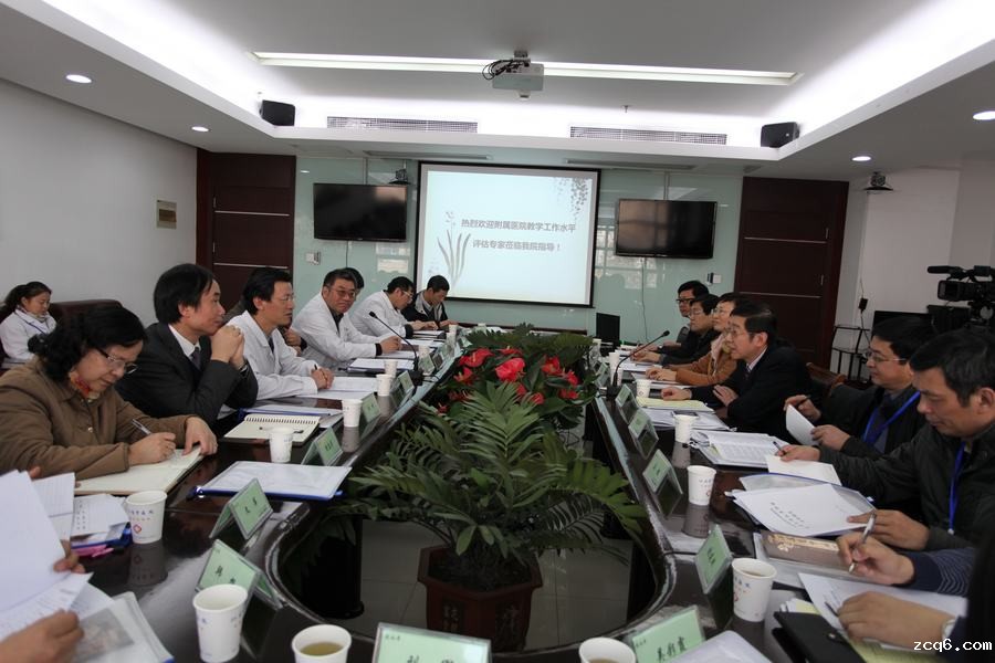 附属医院评估汇报会现场